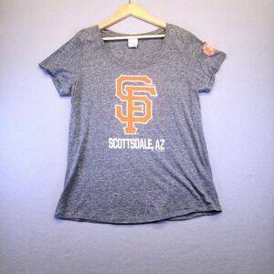 San Francisco Giants Spring Training Scottsdale AZ T-Shirt Gray Womens XL MLB